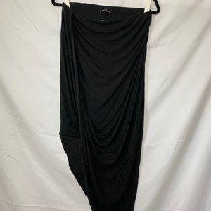 Express Women's Asymmetrical Black Skirt - M